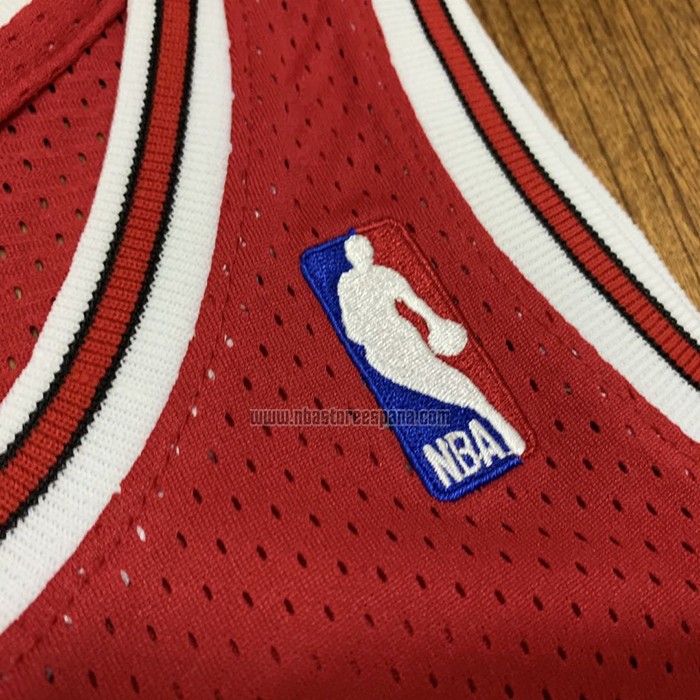 Camiseta Chicago Bulls Michael Jordan NO 23 1997-98 NBA Finals Mitchell & Ness Rojo
